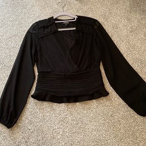 Black express blouse